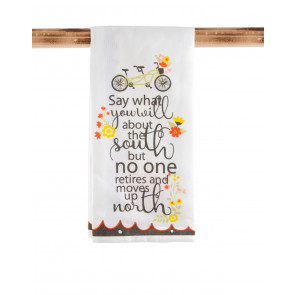 Kitchen Towel: Retire In The South