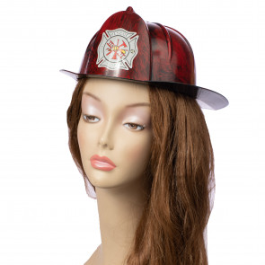 Fireman Helmet: Red (Child Size)