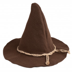 Brown Scarecrow Hat