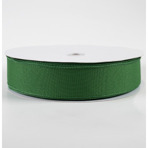 1.5" Value Faux Burlap Ribbon: Emerald Green (50 Yards)