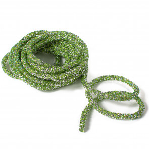 15' Diamond Rope Roll: Lime Green