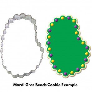 Mardi Gras Cookie Cutter Box Set (6 pcs)