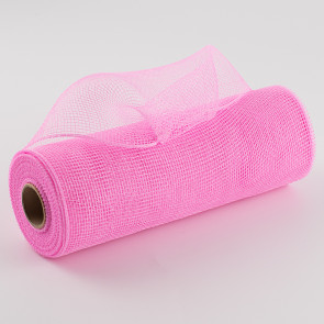10" Poly Deco Mesh: Pink