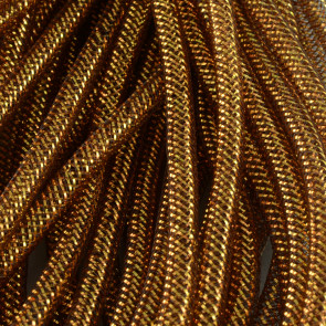 Deco Flex Tubing Ribbon: Metallic Copper (30 Yards)
