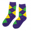 Mardi Gras PGG Argyle Socks