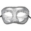 Sparkling Silver Eye Mask