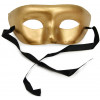 Paper Mache Eye Mask: Gold