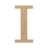 10" Decorative Wood Letter: I