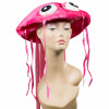 Velvet Squid Hat: Pink