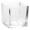 4" Glass Cube Vase