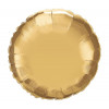 18" Round Metallic Mylar Balloon: Gold
