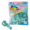 12" Chrome Metallic Latex Balloons: Green (50)