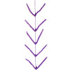 Tinsel Work Garland: Purple (9 ft)