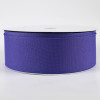 2.5" Value Faux Burlap Ribbon: Purple (50 Yards)