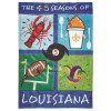 Five Seasons of Louisiana Garden Flag (13 x 18)