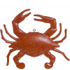 4.5" Metal Crab Ornament: Red