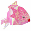 Iridescent Fish Hat: Pink