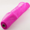 21" Poly Mesh Roll: Hot Pink