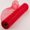 21" Poly Mesh Roll: Red