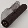 21" Poly Mesh Roll: Chocolate Brown