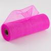10" Poly Mesh Roll: Hot Pink