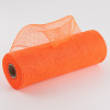 10" Poly Mesh Roll: Orange