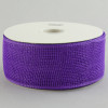 2.5" Poly Mesh Ribbon: Purple