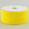 2.5" Poly Mesh Ribbon: Yellow
