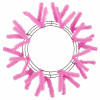 15-24" Work Wreath Form: Pink