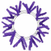 15-24" Work Wreath Form: Purple