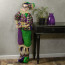 48" Standing Deluxe Mardi Gras Jester Doll: PGG