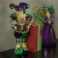 15" Standing Mardi Gras Jester Doll