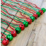 Jingle Bell Beads: 7mm 33" Metallic Red & Green (12)