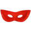 Satin Cat Eye Mask: Red