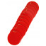 2.5" Disc with Jump Ring: Red (12)