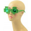 Glittered Shamrock Sunglasses