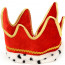 Plush Royal Crown: Red