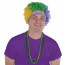 Mardi Gras Curly Wig With Headband