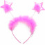 Pink Feathered Star Boppers
