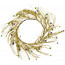 24" Glitter Mardi Gras Pine Ball Wreath