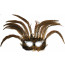 Tiger Princess Feather Mask