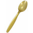 Plastic Spoons: Gold (Pack of 24)