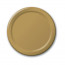 8.75" Dinner Plates: Glittering Gold (24)