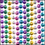 7mm Disco Beads 33" Metallic 6-Color (720/case)