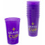 20 Oz. Purple Plastic Geaux Cup Stadium Cups (8)