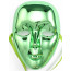Plastic Face Mask: Green