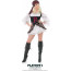 Buccaneer Beauty Playboy Costume (Size: L)