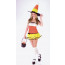 Candy Corn Witch Adult Costume (Size M/L)