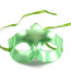 Plastic Crown Eye Mask: Metallic Green