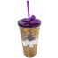 24oz Let the Good Times Roll Mardi Gras Insulated Cup w Lid/Straw